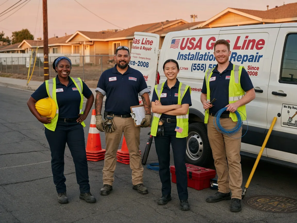 Gas Line Installation company in Hop Bottom, PA